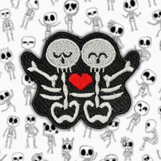 Skelly n bonez Twin Paranormal patch