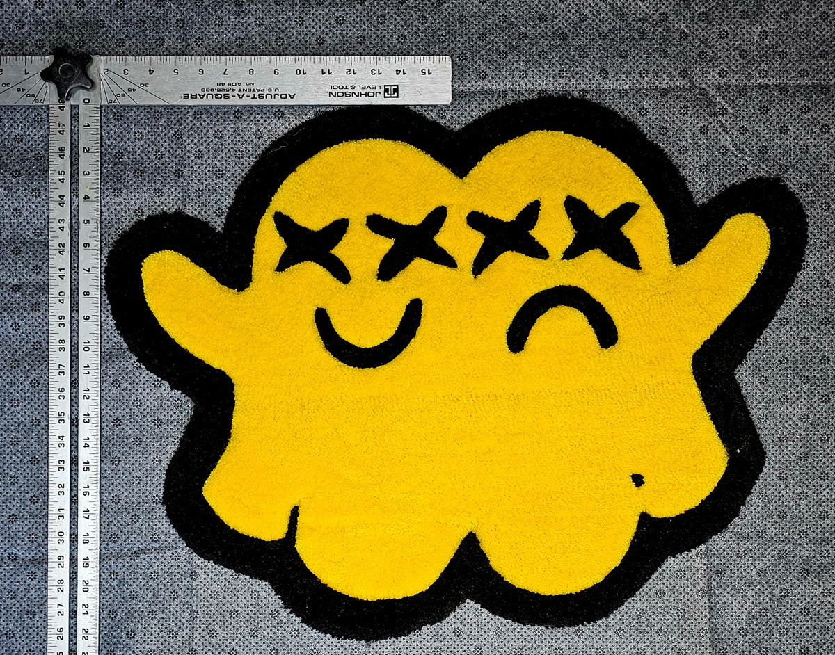 Yellow rug
