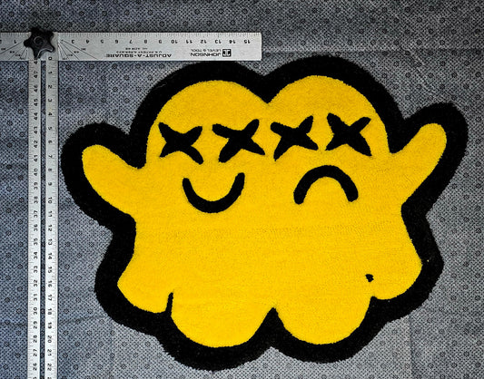 Yellow rug