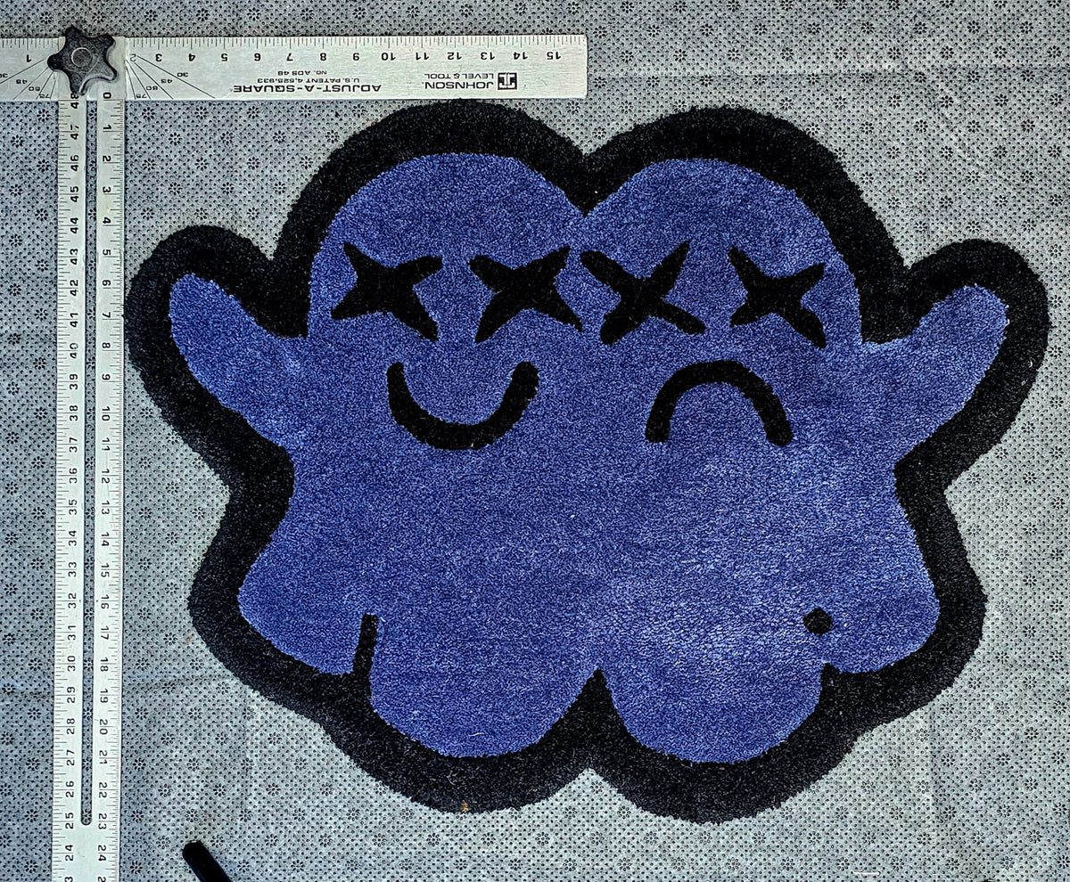 Dark Blue Rug